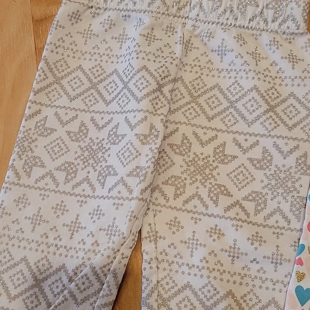 Carter's Girl's Glitter Sparkle Pants Casual Bottoms Size 2T New